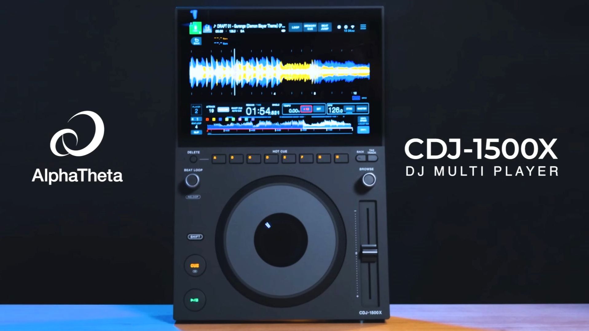 AlphaTheta CDJ-1500X: Compact Sibling of CDJ-3000X! смотреть онлайн