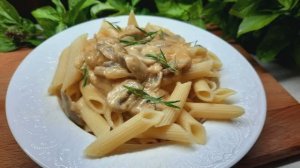 Интересный рецепт! Паста в кокосовых сливках!🥥🥥🥥