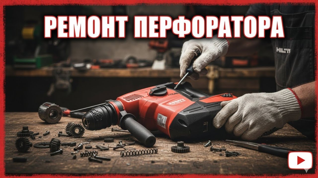 Ремонт и диагностика Hilti TE30 A36 своими руками