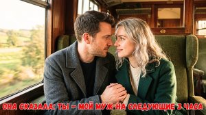 Она села рядом со мной в поезде и сказала: «Следующие три часа ты — мой муж»