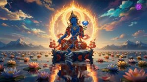 Мантра Синей (Голубой)ТАРЫ💙🕉️🙏Ом Экаджати Хум Сваха💫Для защиты, ясности и устранения препятствий