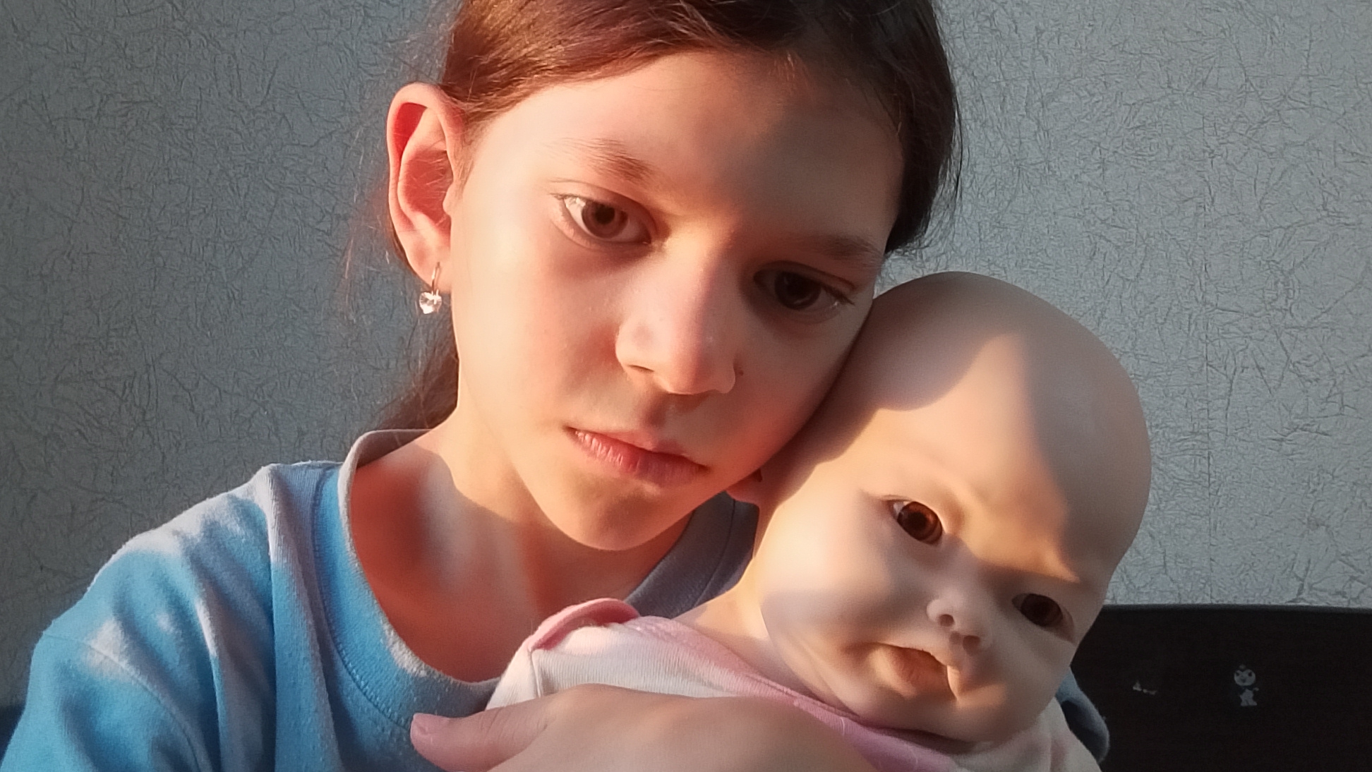 влог с реборном🌸