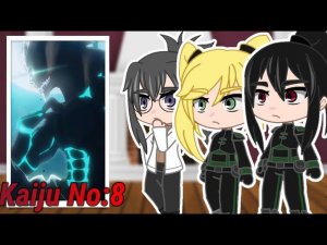 [GC] Kaiju No:8 React To Kafka Hibino | Кайдзю Номер 8 реакция на Кафка Хибино | RU/ENG/ESP/POR