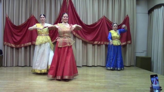 Shantakaram | Vishnu Vandana | Kathak | Taal Ektaal | Theatre TARANG | Moscow | Russia смотреть онлайн