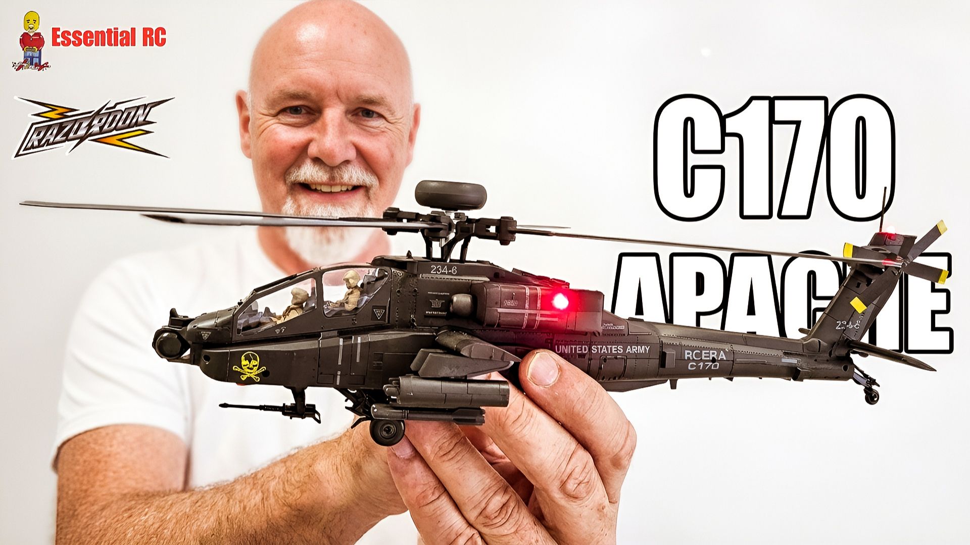 BEST MICRO APACHE C170 AH-64D 1:48 Scale Attack Helicopter смотреть онлайн