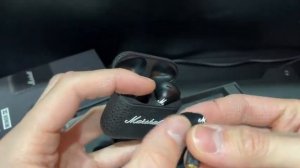 Marshall Minor 4 Наушники беспроводные, черные!