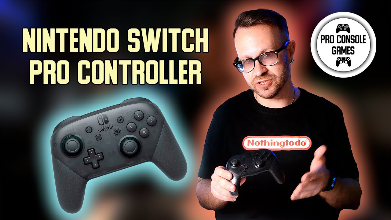 Nintendo SWITCH Pro Controller | Геймпад для Switch смотреть онлайн