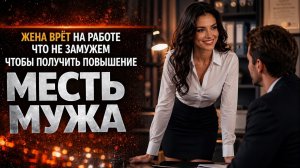 ЖЕНА ВРЁТ НА РАБОТЕ ЧТО НЕ ЗАМУЖЕМ ЧТОБЫ ПОЛУЧИТЬ ПОВЫШЕНИЕ I МЕСТЬ МУЖА