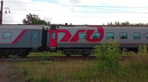 ЭП1М-497 с поездом №221 Анапа - Архангельск Перегон Мичуринск-Воронежский - Мичуринск-Уральский
