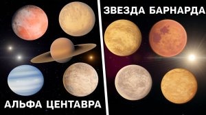 Обновлённые системы Альфа Центавра и Звезды Барнарда | SpaceEngine