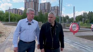 Благоустройство сквера по улице Космонавта Комарова реализуется в Нижнем Новгороде