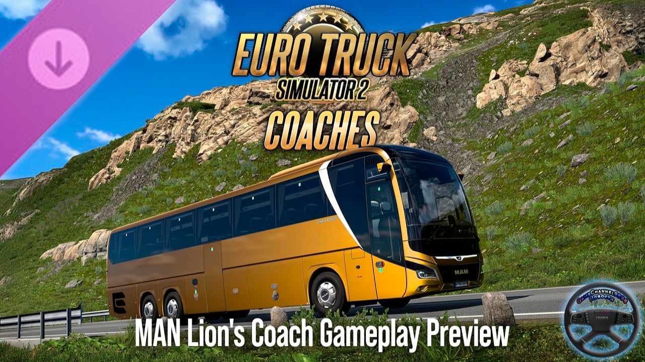 MAN Lion’s Coach : Первый взгляд на геймплей Coaches DLC 🚍 смотреть онлайн
