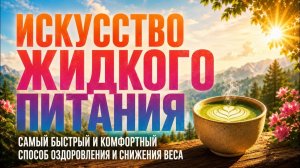 «Искусство жидкого питания: как быстро привести тело в порядок и почувствовать легкость?»