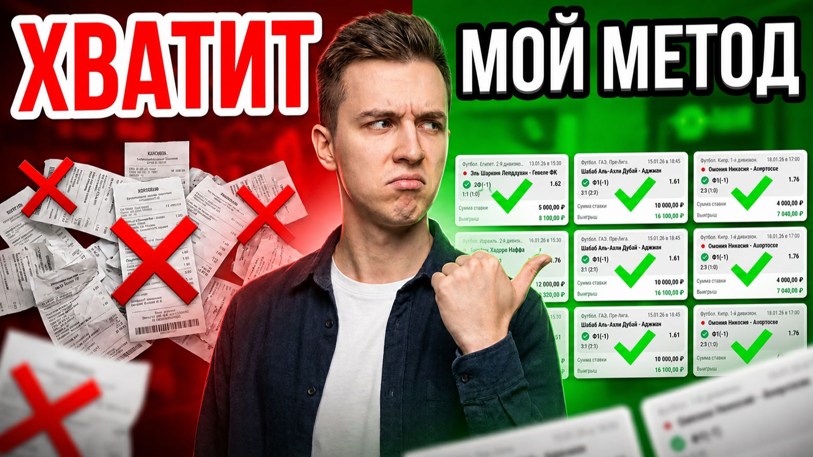 Хватит ставить как лудоман | Личная стратегия ставок на спорт по линии и без догонов