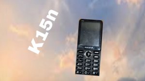 Обзор на телефон Maxvi K15n
