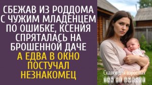 Истории из жизни: Сбежав из роддома с чужим младенцем по ошибке, спряталась на брошенной даче…