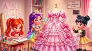 ✨👑 Руми стала дизайнером и сшила самое волшебное платье принцессы на свете 👗💖
