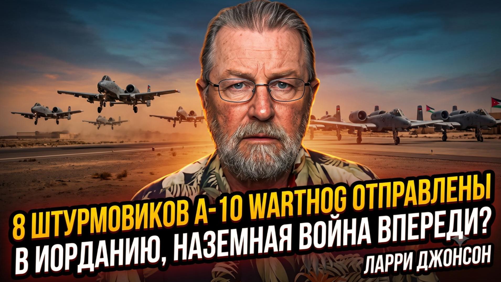 📌Ларри Джонсон | 8 штурмовиков A-10 Warthog уже в Иордании. Начало большой войны? смотреть онлайн
