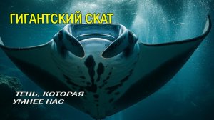 🌌 ГИГАНТСКИЙ СКАТ – ТЕНЬ, КОТОРАЯ УМНЕЕ НАС 👀