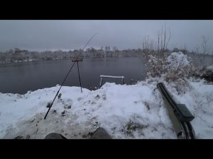 ❄СНЕЖНАЯ БЕРЕЗИНА❄. ЗИМНИЙ ФИДЕР НА РЕКЕ. ЯЗИКИ НА СНЕГУ-РОЗОВЫЕ НА БЕЛОМ, ЧТО ЖЕ НАМ С НИМИ ДЕЛАТЬ😂