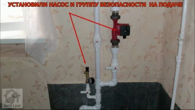 Монтаж отопления, сантехнические работы.