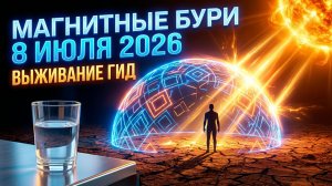 Магнитные бури 8 Июля 2026 года: Гигантское облако плазмы накрывает Землю прямо сейчас