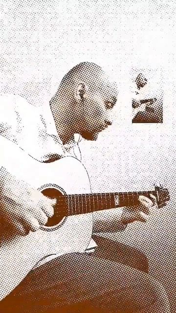 Фрагмент пьесы для гитары - Guitar piece fragment смотреть онлайн