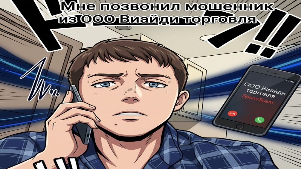 Звонок от мошенника представляющий себя сотрудником ооо виайди торговля смотреть онлайн