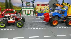 Лего-человечек строит экспериментальную машину🚚