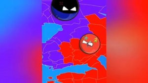 Страны против негативных стран( Все части 1 сезон) Приятного просмотра📱🥪#countryballs #анимация