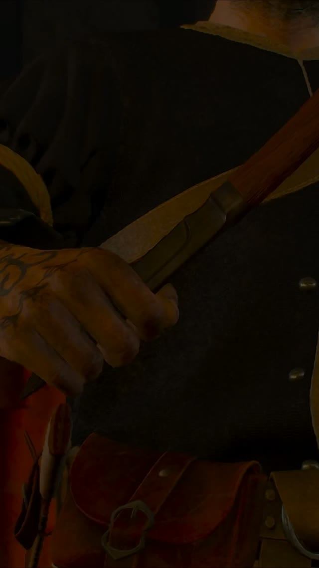 ПОПАЛ И ЗАФЛЕКСИЛ. Кабан метает ножи. Усадьба Гарин. The Witcher 3 - Hearts of Stone #shorts