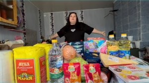 Распаковка/покупки продуктов на 7т рублей