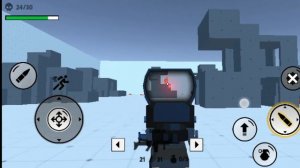 Играем в игру FUNNY SHOOTER часть 1