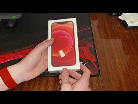 Распаковка и активация IPhone 12