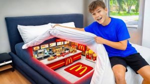 Я создал секретный McDonald's в своей комнате!