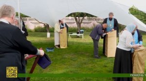 Образ чудотворной Марьиногорской иконы Божией Матери пребывает в городе Марьина Горка