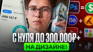 Как зарабатывать 300к/мес на дизайне? Как дизайнеру найти клиентов?