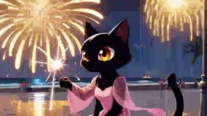 🎭🐱 КАРНАВАЛЬСКИЕ КОТЫ: Маски, тайны и волшебная ночь под звёздами!