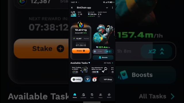 «БИЗНЕС БЕЗ ВЛОЖЕНИЙ» BiniChain App