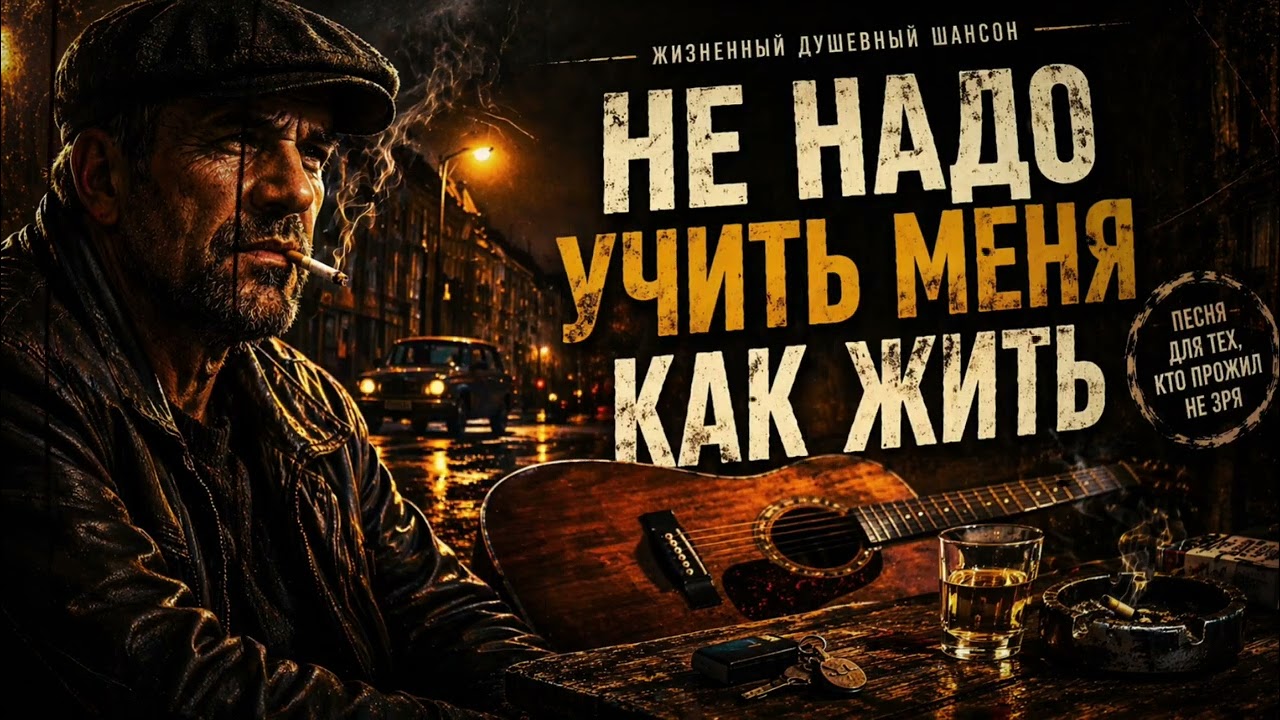 НЕ НАДО УЧИТЬ МЕНЯ КАК ЖИТЬ | ЖИЗНЕННЫЙ ДУШЕВНОЙ ШАНСОН 🔥 #премьера #музыка2026 #русскийрэп #хит смотреть онлайн
