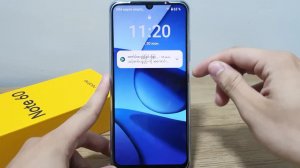 Как убрать отпечаток пальца с Realme Note 60 и 60x