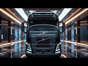 🚛 Volvo FH Series 2026 Черный Цвет | Роскошный Грузовик Будущего | Полный Обзор 4K 😍🔥