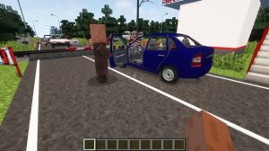ПРОБКА НА ЖД ПЕРЕЕЗДЕ Ч 3! DEN NIK 047 MINECRAFT