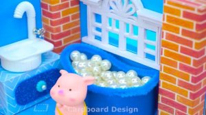 Постройте миниатюрный курорт в 5 красивых цветах и 5 свежих комнатах для всей семьи ❤️ Миниат