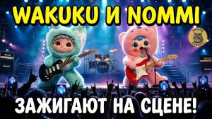 Балалайка на максималках! Wakuku и Nommi зажигают на сцене 🔥