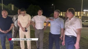 В Улан-Удэ изменят подсветку деревьев на улице Ленина