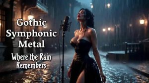 Where the Rain Remembers   Gothic Symphonic Metal   AI Music  Official Video