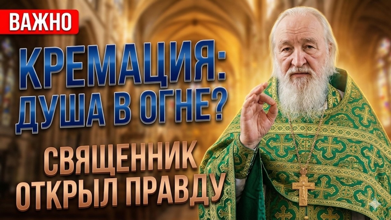 КРЕМАЦИЯ УНИЧТОЖАЕТ ДУШУ? Священник дал ответ, который потряс тысячи — правда о посмертной участи