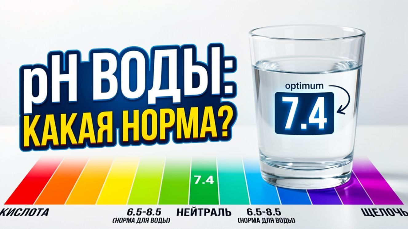 pH воды: Влияние на здоровье, технику и как правильно измерить дома