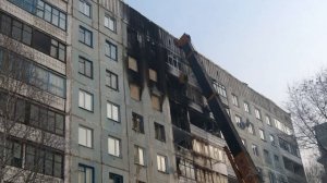 Последствия взрыва газа в жилом доме в Новокузнецке